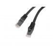 Lanberg PCU6-10CU-0025-BK networking cable Black 0.25 m Cat6 F/UTP (FTP) Round