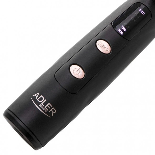 Adler AD 2120 Wireless USB curler black, pink