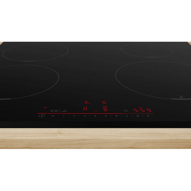 Bosch Serie 6 PIE631HB1E hob Black Built-in 60 cm Zone induction hob 4 zone(s)