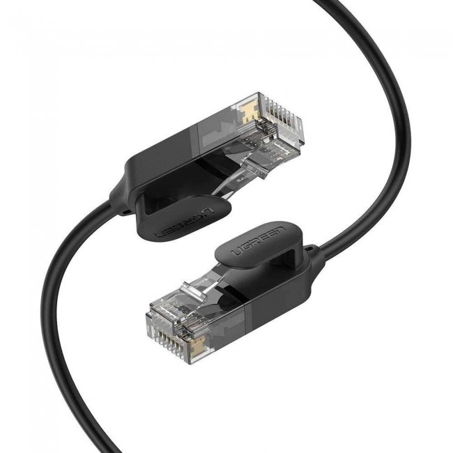 Ugreen Ethernet network cable patch cord RJ45 Cat 6A UTP up to 10Gb/s 3m NW122 (black) Ugreen Ethernet network cable patch cord RJ45 Cat 6A UTP up to 10Gb/s 3m NW122 (black)