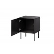 Bedside table 2 pcs. SIENA 44.5x40x59 black matt Bedside table 2 pcs. SIENA 44.5x40x59 black matt