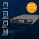 Qoltec Uninterruptible Power Supply (UPS) for RACK | 2.4kVA | 2400W | Power Factor 1.0 | LCD | EPO | USB | Online