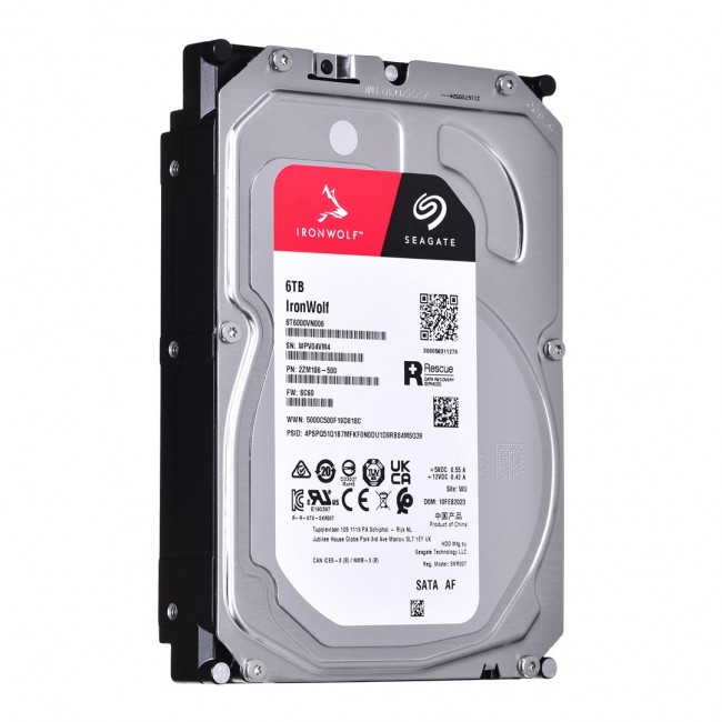 Seagate IronWolf internal hard drive 6 TB 256 MB 3.5 Seagate IronWolf internal hard drive 6 TB 256 MB 3.5