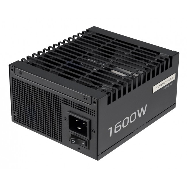 ASUS Pro WS 1600W Platinum power supply unit 20+4 pin ATX ATX Black