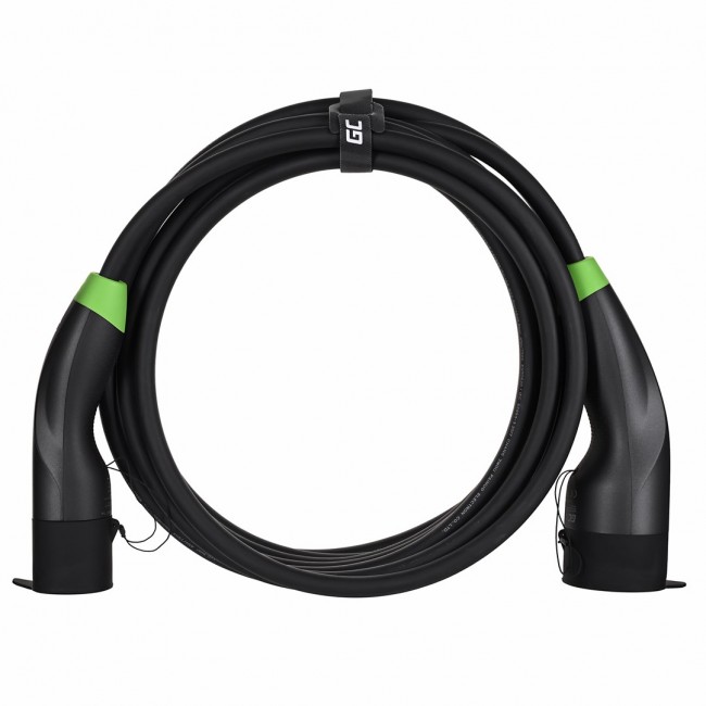 Green Cell EVKABGC02 electric vehicle charging cable Black Type 2 3 7 m