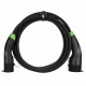 Green Cell EVKABGC02 electric vehicle charging cable Black Type 2 3 7 m