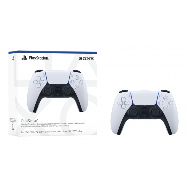 Sony DualSense White Bluetooth/USB Gamepad Analogue / Digital Android, MAC, PC, PlayStation 5, iOS