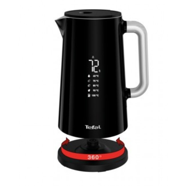 Tefal KO851 electric kettle 1.7 L 1800 W Black
