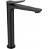 High basin mixer Nestos black gloss