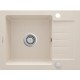 1-bowl granite sink with drainer