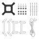 DeepCool LM240 WH Processor Liquid cooling kit 12 cm White 1 pc(s)