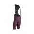 Spodenki rowerowe NORTHWAVE Fast Bibshort bordowe - L