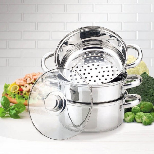 Steamer pot MAESTRO MR-2900-24 24 cm 5,0L Steamer pot MAESTRO MR-2900-24 24 cm 5,0L