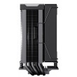 GameMax SIGMA 550 INFINITY BK computer cooling system Processor Air cooler 12 cm Black 1 pc(s)