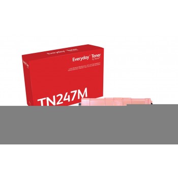 Everyday Magenta Toner by Xerox compatible with Brother TN247M, High capacity