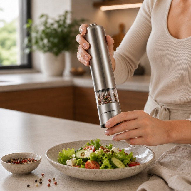 Esperanza EKP002 seasoning grinder Salt & pepper grinder Stainless steel
