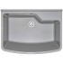 1-bowl kitchen sink - fixed to the wall