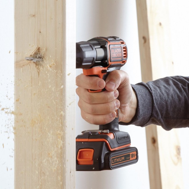 Black & Decker ASD18KB-QW drill Black, Orange Black & Decker ASD18KB-QW drill Black, Orange