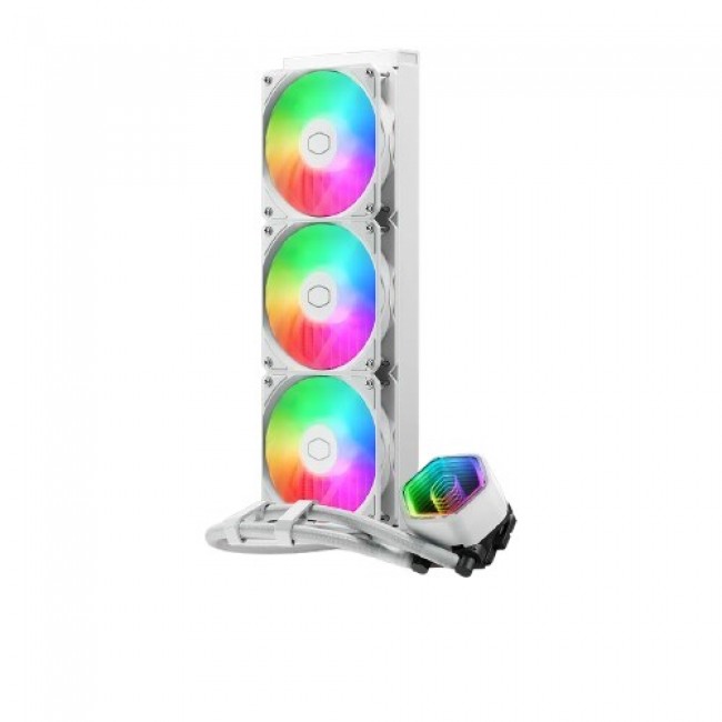 Cooler Master MasterLiquid 360 Core II White Processor Liquid cooling kit 4.72 Cooler Master MasterLiquid 360 Core II White Processor Liquid cooling kit 4.72