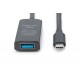 Digitus Active USB 3.2 Gen1 5G extension cable, USB-C - USB-A, 10m Digitus Active USB 3.2 Gen1 5G extension cable, USB-C - USB-A, 10m