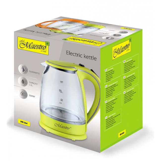 MAESTRO MR-064-GREEN electric kettle MAESTRO MR-064-GREEN electric kettle