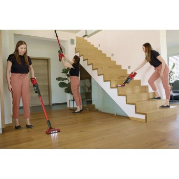 Einhell TE-SV 18 Li-Solo 2-in-1 stick vacuum Battery Dry Bagless Black, Red
