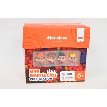 *****Klocki waffle mini Remiza stra 280el 06279