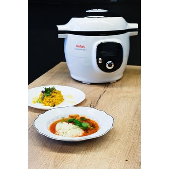 Tefal CY851130 multi cooker 6 L Chrome, White Tefal CY851130 multi cooker 6 L Chrome, White