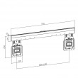 Maclean MC-481 Ultra Flat Slim TV Wall Mount Bracket Holder for 37-80 Maclean MC-481 Ultra Flat Slim TV Wall Mount Bracket Holder for 37-80