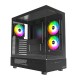 Montech XR Midi-Tower, Tempered Glass - black Montech XR Midi-Tower, Tempered Glass - black