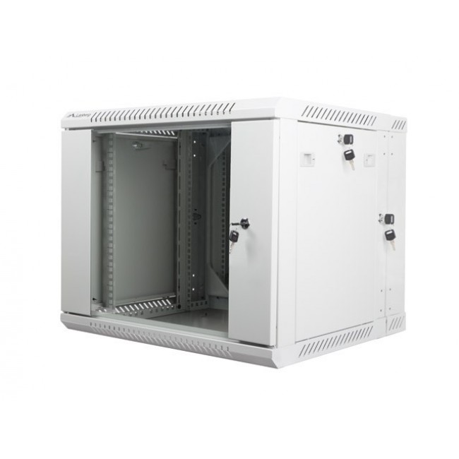 Lanberg WF02-6609-10S rack cabinet 9U Wall mounted rack Grey Lanberg WF02-6609-10S rack cabinet 9U Wall mounted rack Grey