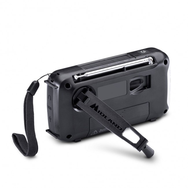 Midland ER100 Emergency Radio with 2600mAh Battery