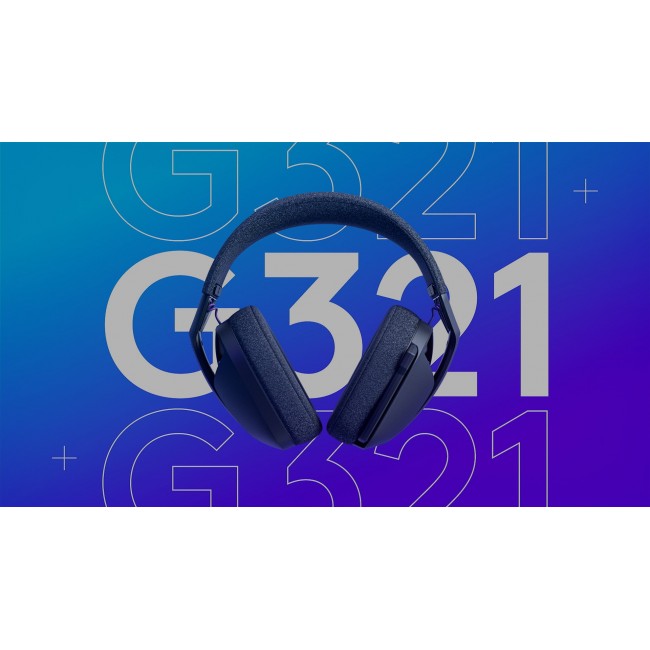 Logitech G G321 LIGHTSPEED Headset Wireless Head-band Gaming USB Type-C Bluetooth Black