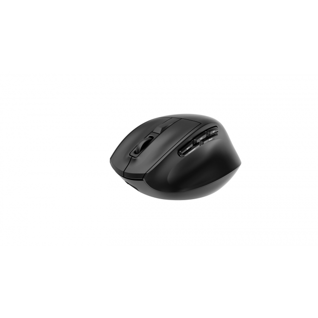 Gembird MUSW3-9B-01 Triple-mode wireless ergonomic mouse (2.4G + BT + USB), 2400 DPI, 9-button, black