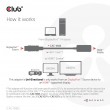 CLUB3D DisplayPort1.4 to HDMI 4K120Hz/8K60Hz HDR Active adapter M/F CLUB3D DisplayPort1.4 to HDMI 4K120Hz/8K60Hz HDR Active adapter M/F