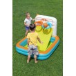 Bestway Kick N Swish 3-in-1 Multi-Use Inflatable Ball Pit with 18 Play Balls