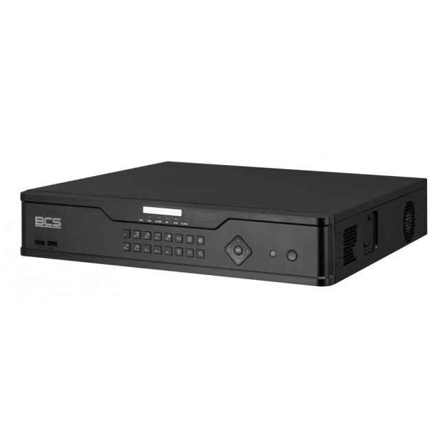 BCS BCS-P-NVR3204R-A-4K-III network video recorder 2U Black BCS BCS-P-NVR3204R-A-4K-III network video recorder 2U Black