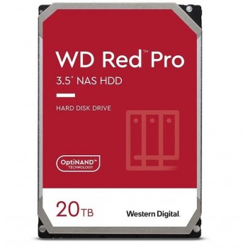 Hard drive HDD Western Digital WD Red Pro 20 TB WD201KFGX