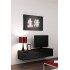 Cama TV stand VIGO 140 30/140/40 black/black gloss