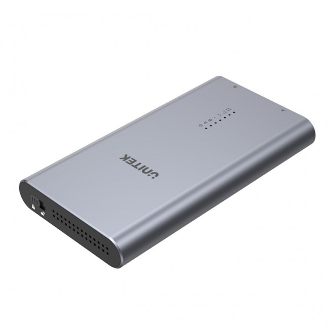 UNITEK S1206A SolidForce USB-C to PCIe/NVMe M.2 SSD 10Gbps Dual Bay Enclosure with Offline Clone UNITEK S1206A SolidForce USB-C to PCIe/NVMe M.2 SSD 10Gbps Dual Bay Enclosure with Offline Clone