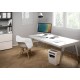 Leitz IQ Home Office P-4 paper shredder Particle-cut shredding 22 cm White Leitz IQ Home Office P-4 paper shredder Particle-cut shredding 22 cm White