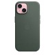 Apple iPhone 15 FineWoven Case with MagSafe - Evergreen Apple iPhone 15 FineWoven Case with MagSafe - Evergreen