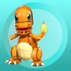 MEGA Pok mon Build & Show Charmander toy building set, 4 inches tall, MEGA Pok mon Build & Show Charmander toy building set, 4 inches tall,