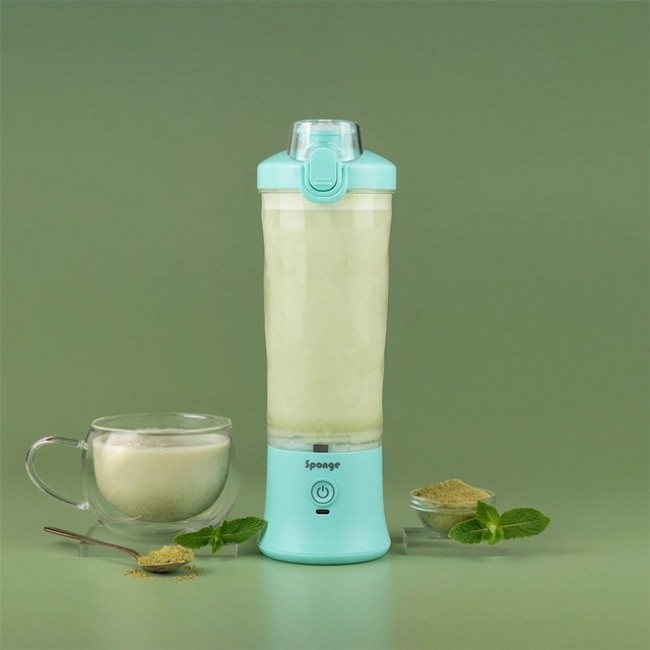 Sponge Cordless cup blender 0.6l Turquoise Sponge Cordless cup blender 0.6l Turquoise