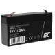 Green Cell AGM13 UPS battery Sealed Lead Acid (VRLA) 6 V 1.3 Ah Green Cell AGM13 UPS battery Sealed Lead Acid (VRLA) 6 V 1.3 Ah