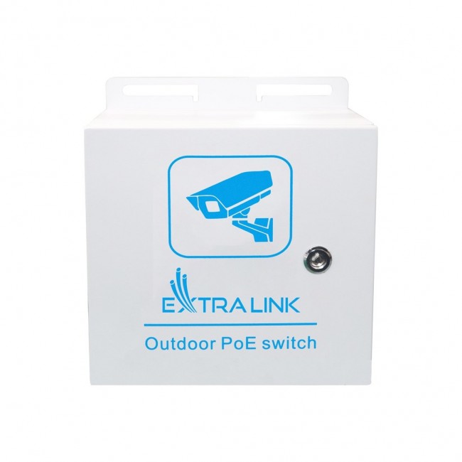 Extralink Outdoor PoE switch Minos 8x RJ45 1000Mbps PoE, 2x SFP, 200W, L2, active cooling Extralink Outdoor PoE switch Minos 8x RJ45 1000Mbps PoE, 2x SFP, 200W, L2, active cooling