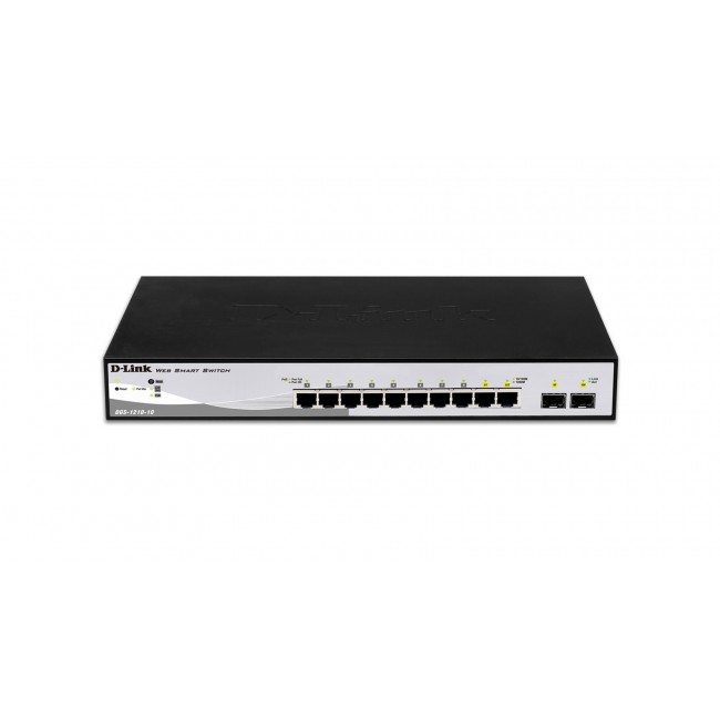 D-LINK-DGS-1210-10/E 10-PORT GIGABIT SWITCH 2 SFP D-LINK-DGS-1210-10/E 10-PORT GIGABIT SWITCH 2 SFP