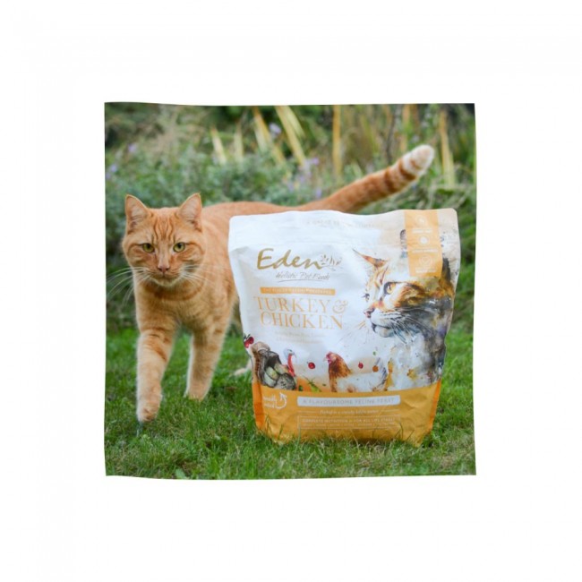 EDEN Turkey & Chicken - dry cat food - 1.5 kg