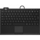 KeySonic KSK-5210ELU (DE) keyboard Home USB QWERTZ German Black