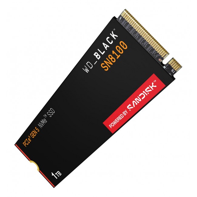 Western Digital Black SN8100 1 TB M.2 PCI Express 5.0 NVMe TLC 3D NAND